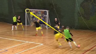 Крутейший гол в девятку от Алексея Федченка! / Футзал / Amazing Powerful Goal