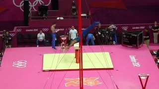 Danell Leyva doing the Rings in North Greenwich Arena (July 28, 2012) for London 2012 Olympic Games.