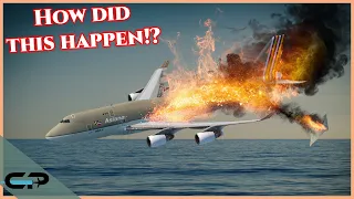 Why Did This Boeing 747 Bursts Into FLAMES Over the OCEAN?! | Asiana Flight 991