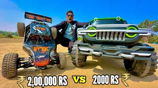 RC 2,000 rs Vs 2,00,000 rs Monster Car Unboxing & Testing - Chatpat toy TV