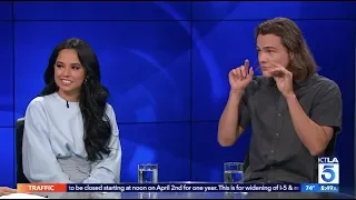 Becky G. & Alex Neustaedter on their New Movie "A.X.L"