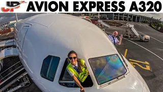 Avion Express A320 Cockpit to Greece🇬🇷 Tunisia🇹🇳 Turkey🇹🇷