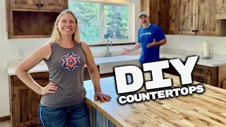 DIY Laminate Countertops