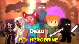 Minecraft Herobrine X Daku Editz Part-2|Minecraft herobrine X steve|