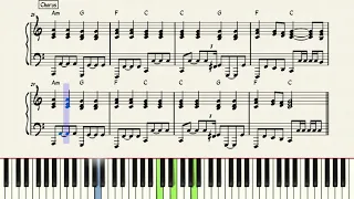 Let It Be - The Beatles | Piano Sheet Music (w/solo)