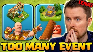 TOO MANY EVENTS, BURNOUT and the current State of the Game (Clash of Clans)