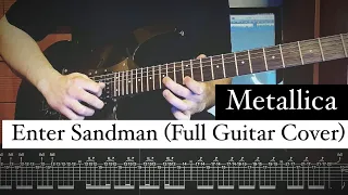 Metallica - Enter Sandman⎪Full Guitar Cover With Solo⎪TAB