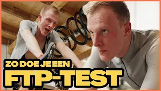 EEN FTP-TEST DOEN 🥵 | Tietema Cycling Academy