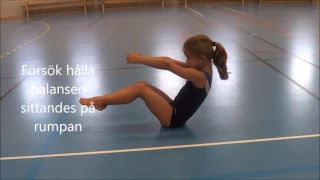 Styrketräning för gymnaster från 0 - 6 år