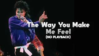 Michael Jackson - The Way You Make Me Feel (No Playback) || Pensacola Rehearsal BAD TOUR 1988