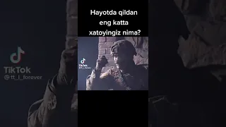 HAYOTDAGI ENG KATTA XATOYINGIZ NIMA