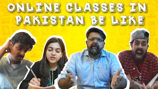 Online Classes in Pakistan Be Like | Bekaar Films | Comedy Skit