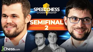 REY vs. VERDUGO - Carlsen vs. MVL | Speed Chess Championship 2022 SEMIFINALES