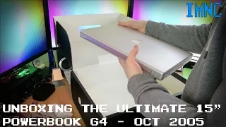 Unboxing PowerBook G4 15" 1.67Ghz High Resolution (October 2005) | IMNC