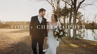 Tori + Christopher | a Cinematic Wedding Film at The White Magnolia