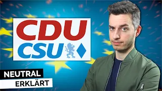 CDU/CSU Europawahlprogramm neutral erklärt