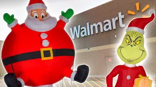 CHRISTMAS 2019 at WALMART ! AWESOME INFLATABLES !