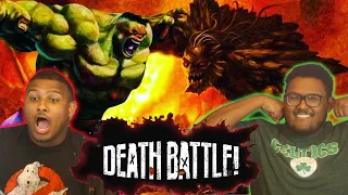 Hulk VS Doomsday (Marvel VS DC) | DEATH BATTLE! | Reaction