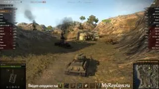 WOT: Южный берег - Т-34-85 - 4 фрага -