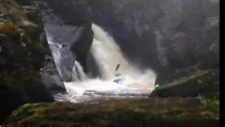 Kayaking Ingleton Waterfalls - River Doe