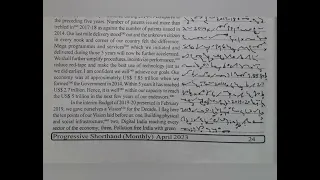 80 WPM | Exercise No.16 | English Shorthand | Progressive Magazine (April 2023) | #shorthand