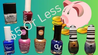 Polishes for $5 or Less Part 1