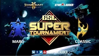 2018 GSL Super Tournament Season 1, Ro8: Maru (T) vs Classic (P)