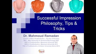 Lecture 8: Clinical tips and tricks of an ideal complete denture impression