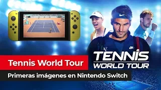 [¡¡EXCLUSIVA!!] Primeras imágenes de Tennis World Tour en Nintendo Switch