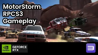 MotorStorm (60 FPS) | RPCS3 Gameplay