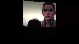 STAR WARS THE FORCE AWAKENS END SCENE WITH LUKE