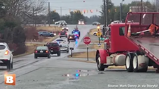 SMOKEY & THE JOHN DEERE: Police Chase Man Driving Stolen Tractor Allegedly Trying to Hit Pedestrians