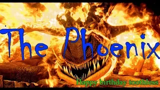 Httyd tribute || The Phoenix  {Happy birthday Ventisca The Light Fury} || [Warning: Flashing Lights]