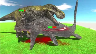 T-REX VS Animal Battle / Animal Revolt Battle Simulator