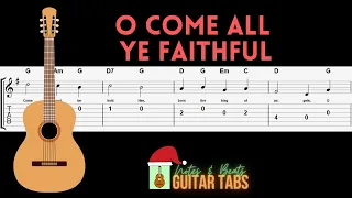 O Come All Ye Faithful GUITAR TAB