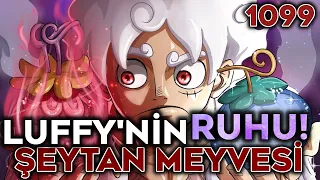 LUFFY'NİN ŞEYTAN MEYVESİ RUHU l MEYVENİN İRADESİ ONE PİECE 1099.MANGA İNCELEMESİ