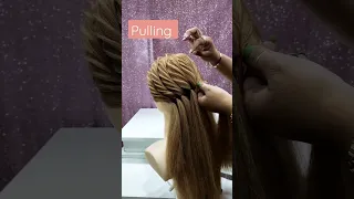 pulling technique with comb #shorts #hairtricks #fashion #technique