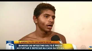 Homem assalta casa, defeca em tudo e ainda tira sarro na delegacia - Tribuna da Massa (14/02/19)