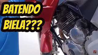 FAZER 250 COM BARULHO NO MOTOR / FAZER 250 BATENDO BIELA-VÍDEO RESPOSTA PARA UM ESPECTADOR DO CANAL