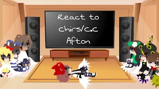 °|| Missing children reacts to Chris/Evan Afton's memes || GC || with Chris ||°