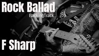 Like A Dream - Rock Ballad Guitar Backing Track Jam In F Sharp Minor