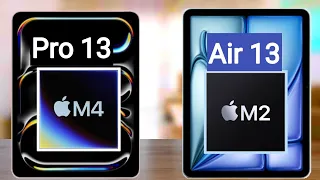 Apple iPad Pro 13 (2024) vs Apple iPad Air 13 (2024)