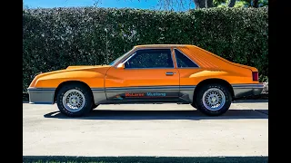 1980 M81 McLaren Ford Mustang Turbo 2.3 Widebody1 of 10 Sold $37,400 Barrett-Jackson Scottsdale 2020