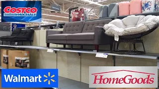 COSTCO WALMART HOMEGOODS HOME FURNITURE SOFAS COUCHES CHAIRS SHOP WITH ME SHOPPING STORE WALKTHROUGH