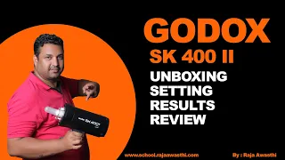 Godox Sk 400 II light review honest video || godox SK400ii Unboxing,setting Test & Result | in Hindi
