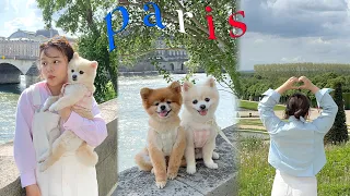 EP5. 파리 브이로그 마지막편…🇫🇷 (파리에 산책하러 간 사람이 있다구여? 접니다🙋🏻‍♀️ + 앞으로 업로드에 관해...💬) | 유럽 여행 브이로그