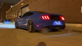 2017 Mustang GT SHOOTS FLAMES🔥🔥🔥🔥 Msd 2 step