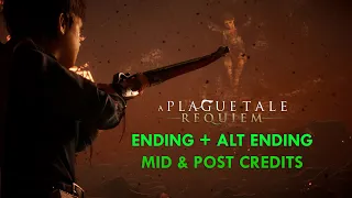 A Plague Tale Requiem | ENDING + ALTERNATE ENDING | MID & POST CREDITS SCENE