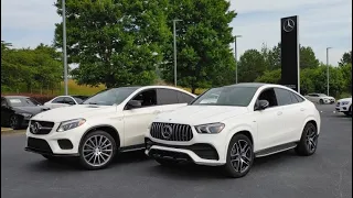 Comparing the 2021 Mercedes-AMG GLE53 and the 2019 GLE43 AMG