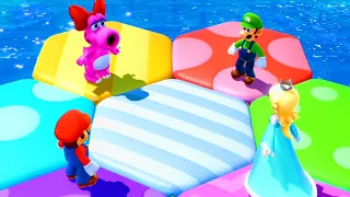 Mario Party Superstars - Mario vs Luigi vs Birdo vs Rosalina 2 Players Walkthrough at Yoshi's Island